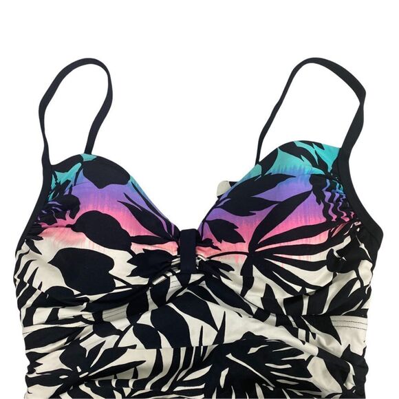 Coco Reef Womens Swimsuit 32C/34C Tie Back One-Piece - Picture 4 of 8